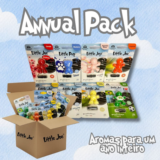 Annual Pack Aromatizante Automotivo com 8 Aromas Little Joe