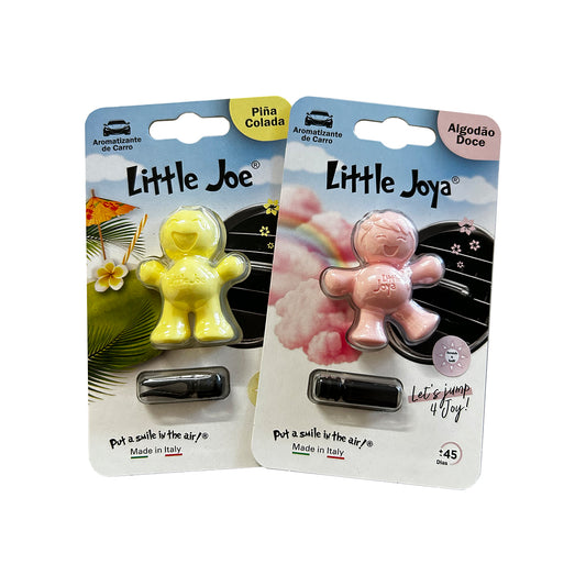 Kit Aromatizador Little Joe Piña Colada + Little Joya Algodão Doce