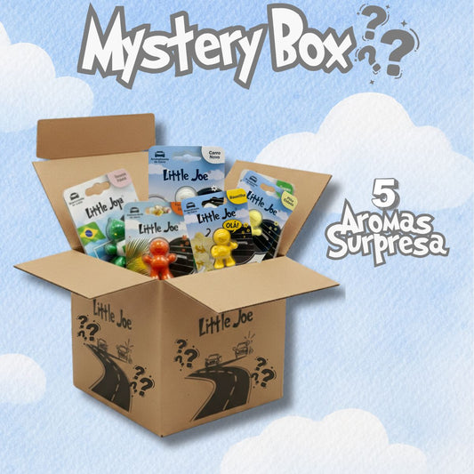 Mystery Box Aromatizante Automotivo com 5 Aromas Little Joe