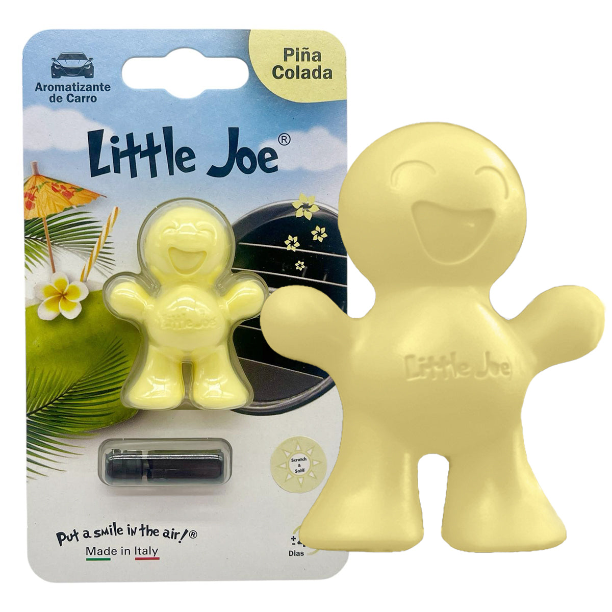 Aromatizante Automotivo Cheirinho para Carro Little Joe Piña Colada