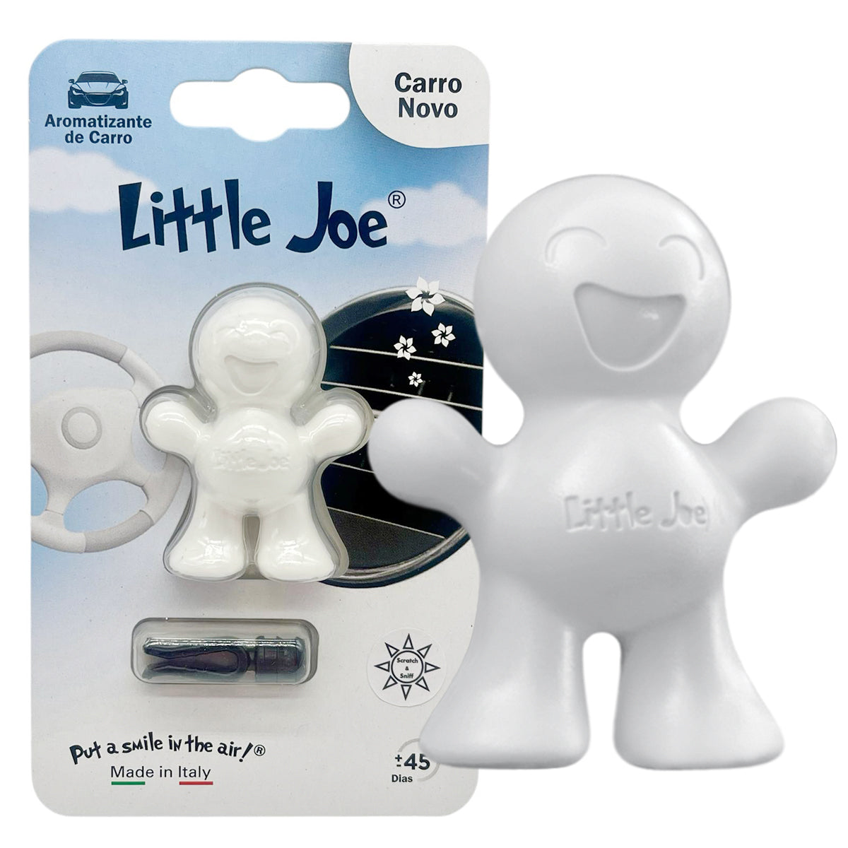 Aromatizante Automotivo Cheirinho para Carro Little Joe Carro Novo