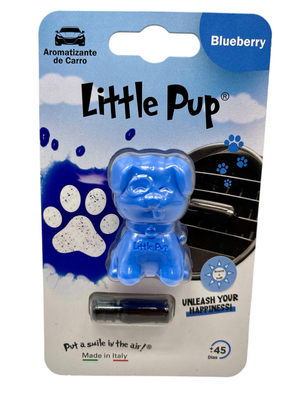 Aromatizante Automotivo Cheirinho para Carro Little Pup Blueberry