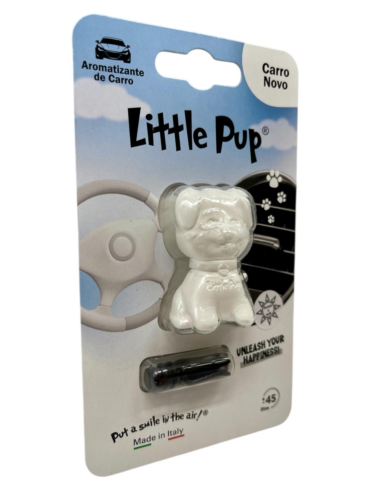 Aromatizante Automotivo Cheirinho para Carro Little Pup Carro Novo