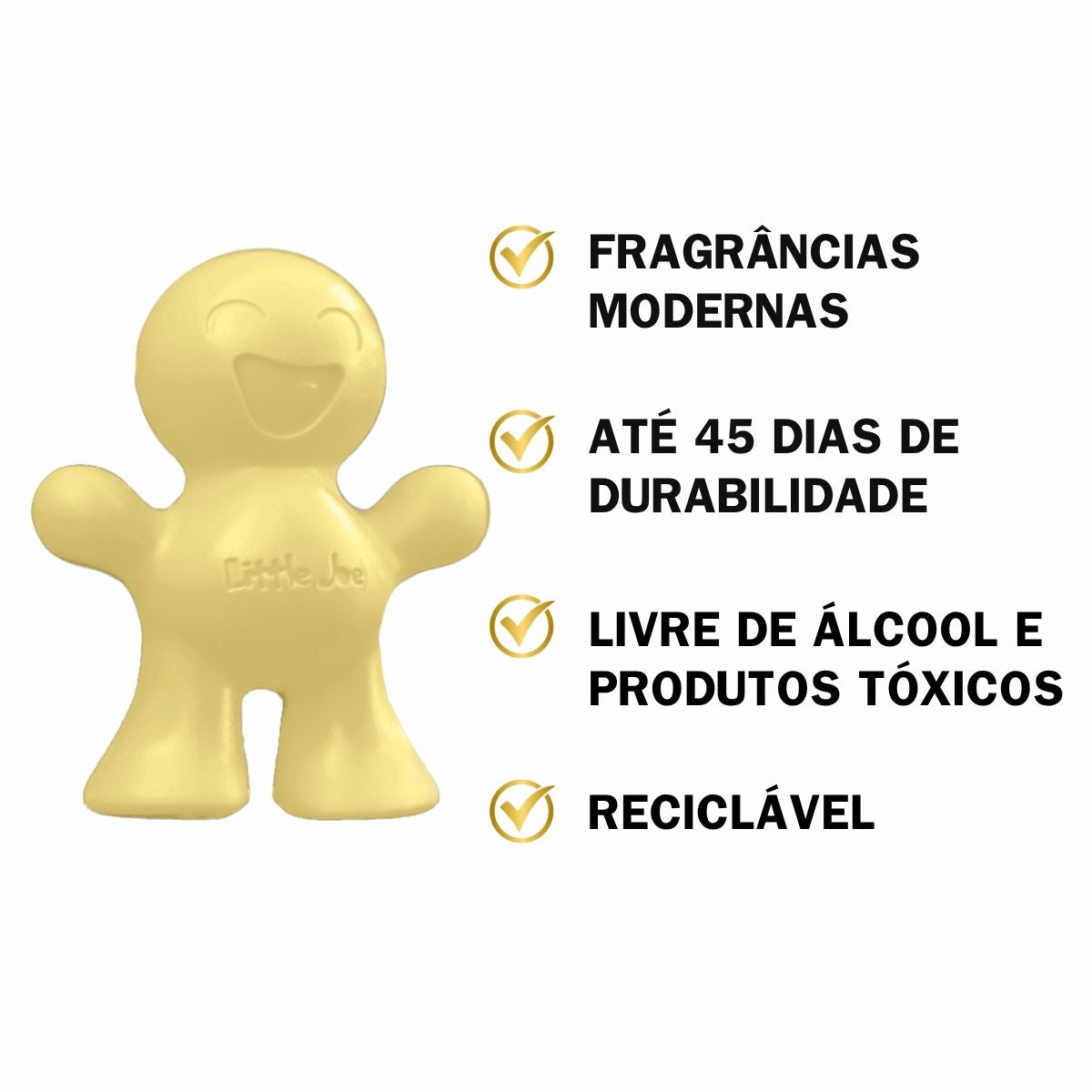 Aromatizante Automotivo Cheirinho para Carro Little Joe Piña Colada