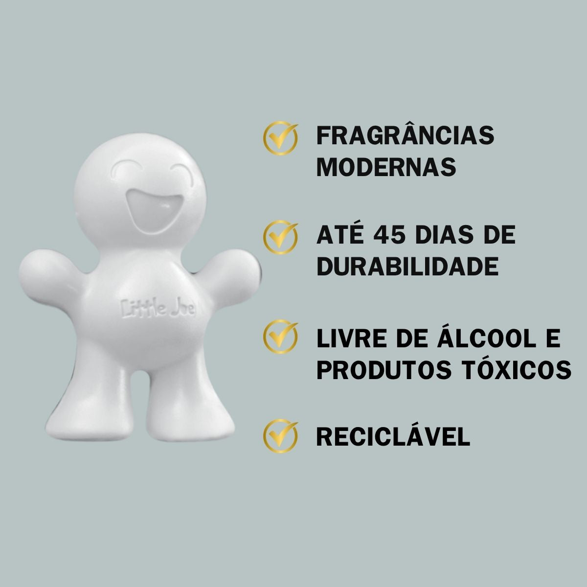Aromatizante Automotivo Cheirinho para Carro Little Joe Carro Novo