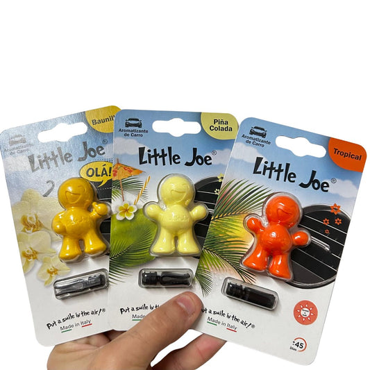 Kit Aromatizador Little Joe Up Baunilha + Little Joe Piña Colada + Little Joe Tropical