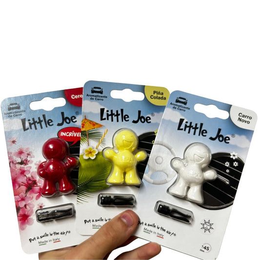 Kit Aromatizador Little Joe Carro Novo + Little Joe Up Cereja + Little Joe Piña Colada