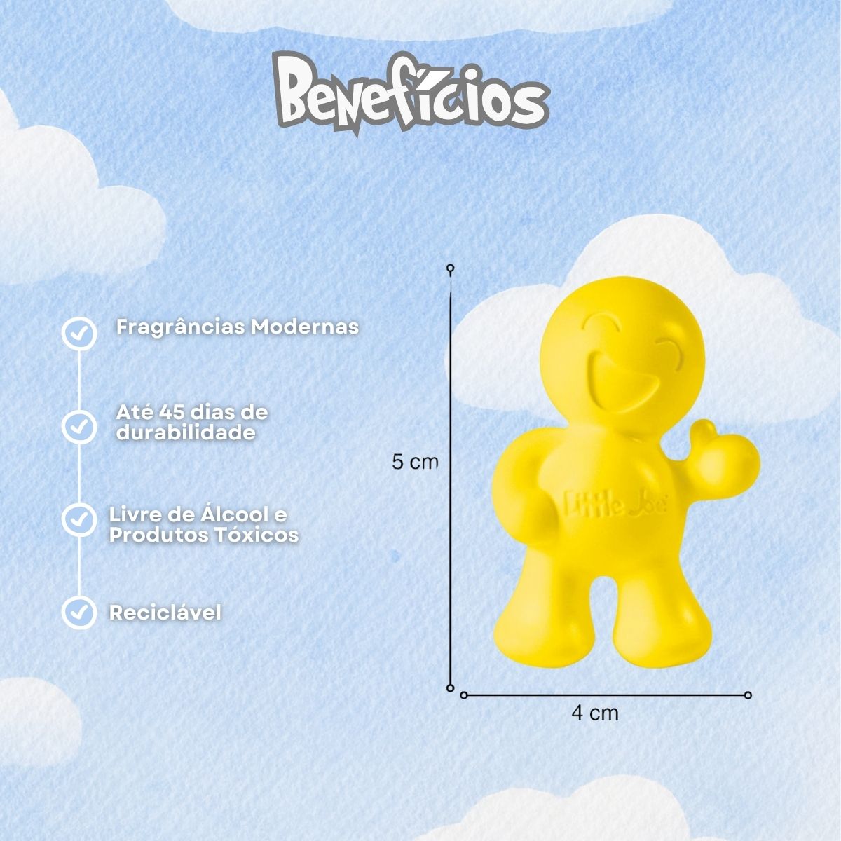 Season Pack Aromatizante Automotivo com 4 Aromas Little Joe