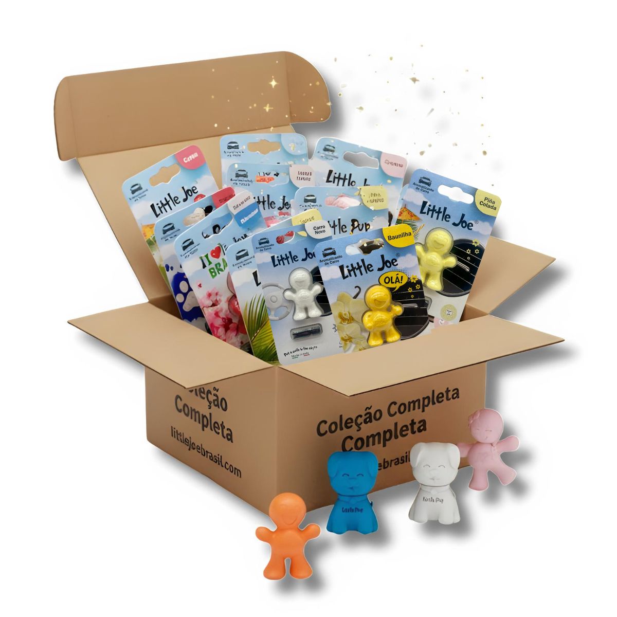 Full Collection Aromatizante Automotivo com 12 Aromas Little Joe