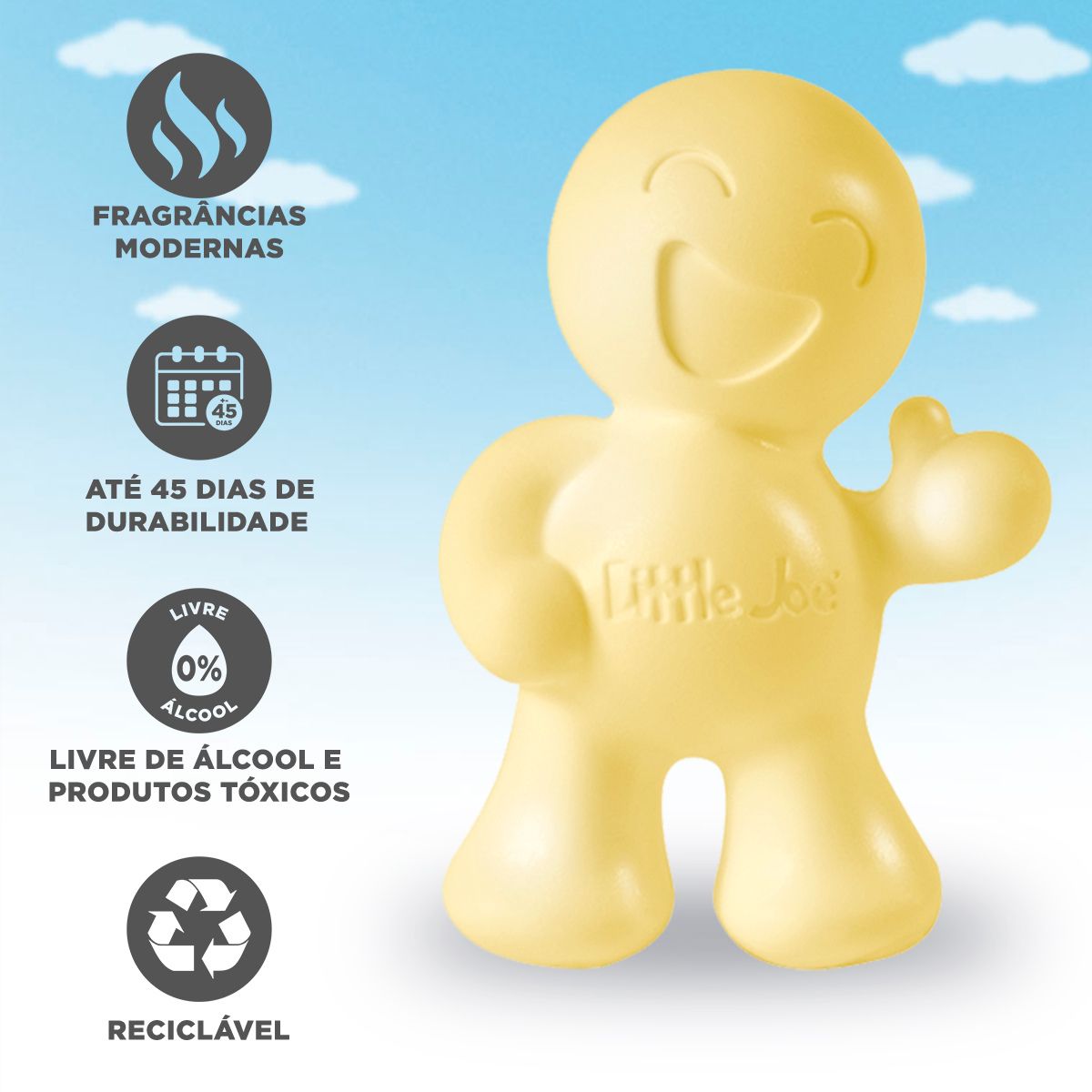 Kit Aromatizador Litte Joe Carro Novo +  Jogador +  Up Piña Colada