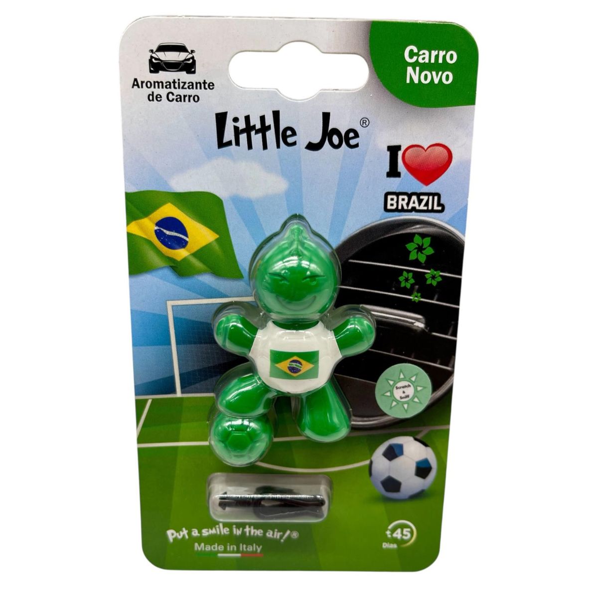 Kit Aromatizador Litte Joe Carro Novo +  Jogador +  Up Piña Colada