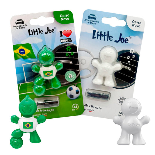 Kit Aromatizador Little Joe Carro Novo + Little Joe Jogador
