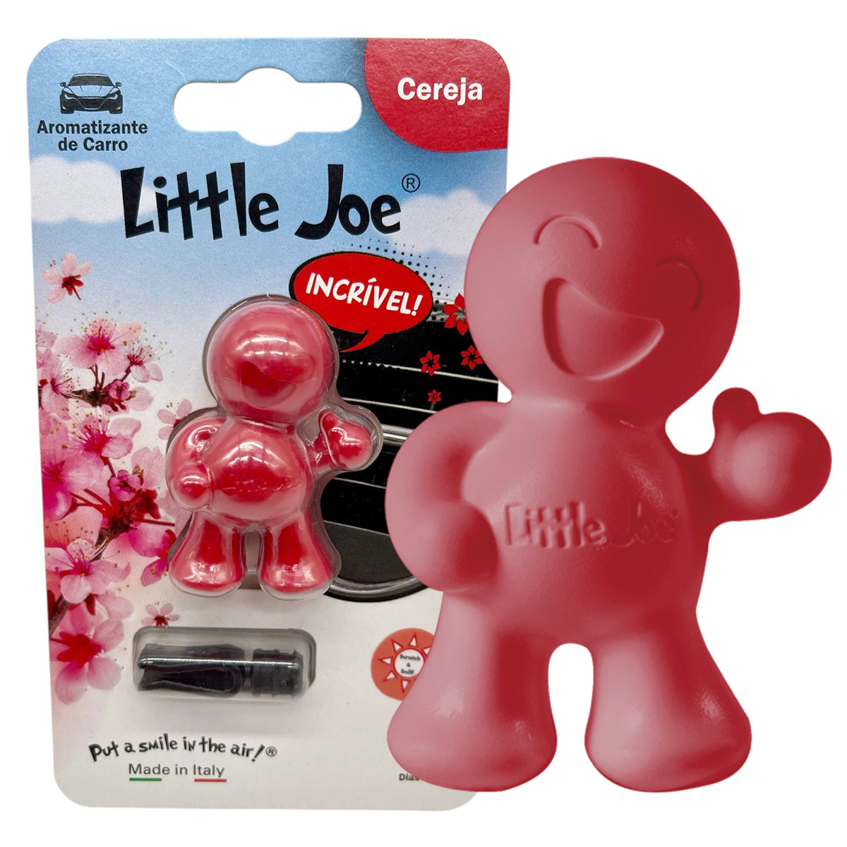 Aromatizante Automotivo Cheirinho para Carro Little Joe Up Cereja