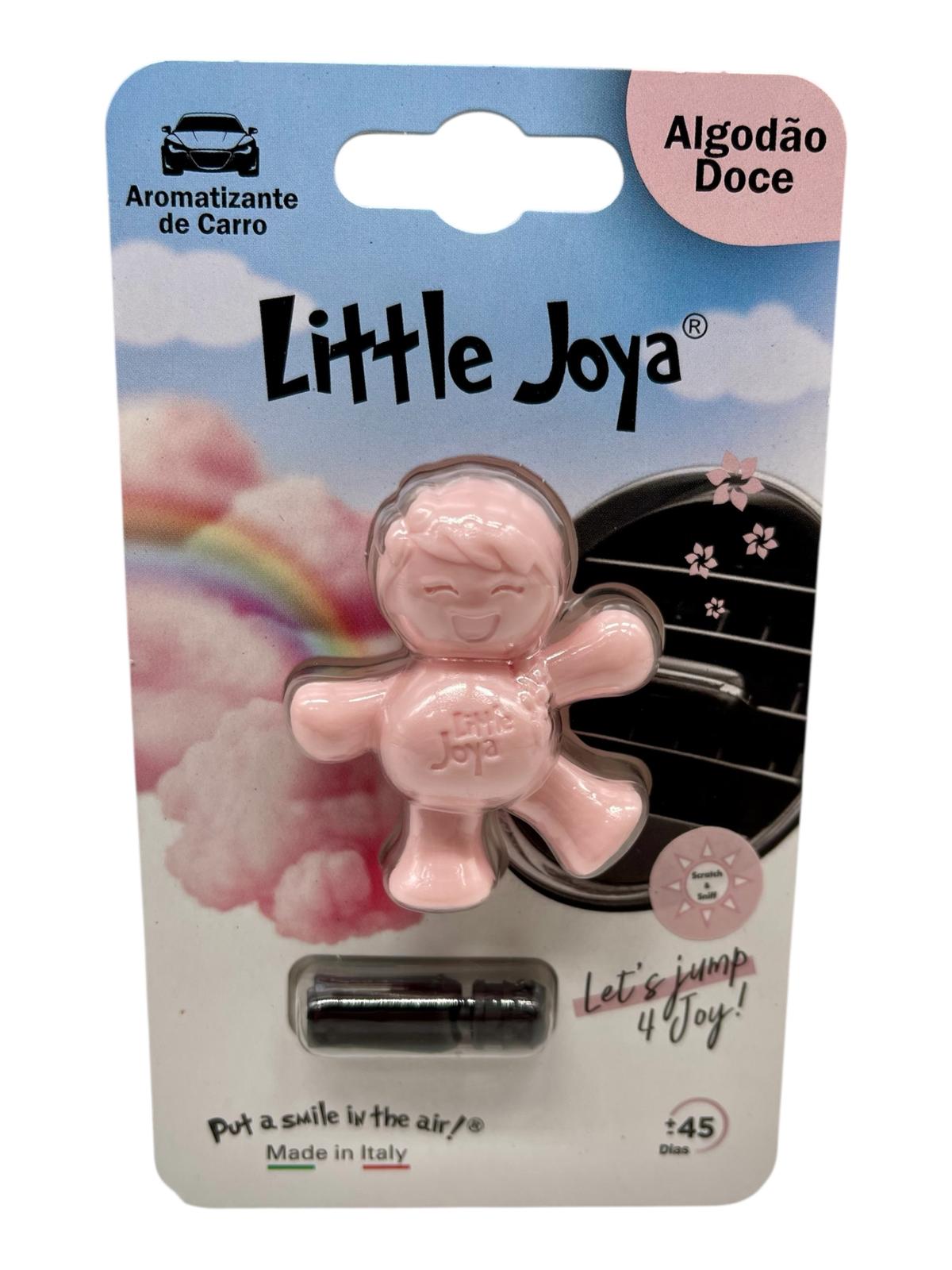 Aromatizante Automotivo Cheirinho para Carro Little Joya Algodão Doce