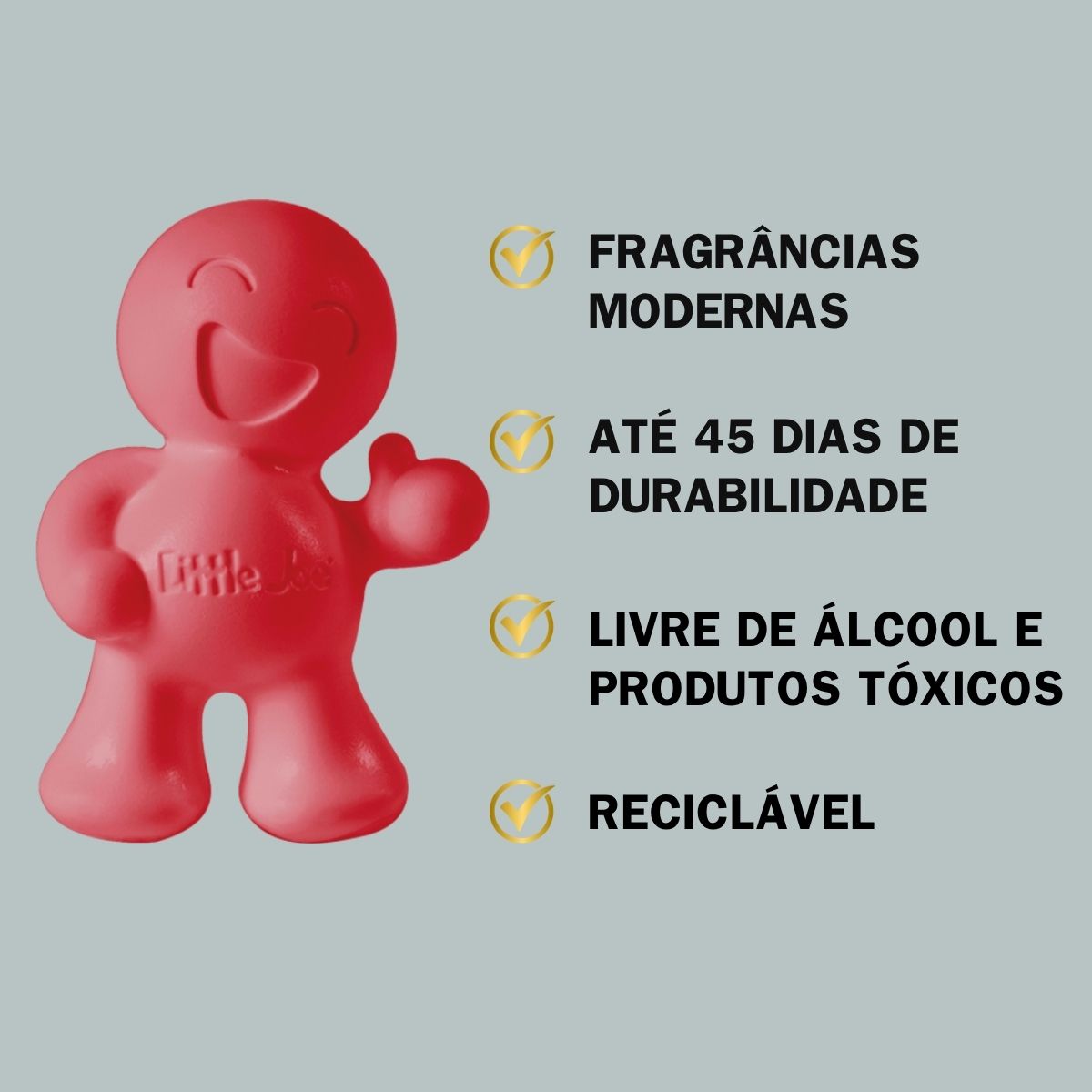 Aromatizante Automotivo Cheirinho para Carro Little Joe Up Cereja