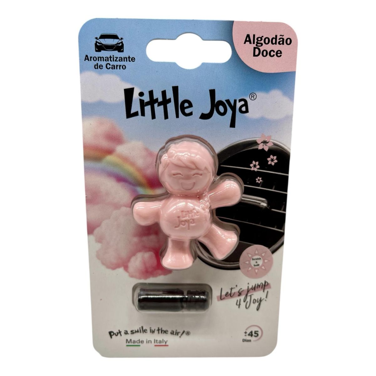 Kit Aromatizador Little Joe Up Cereja + Little Joe Piña Colada + Little Joya Algodão Doce