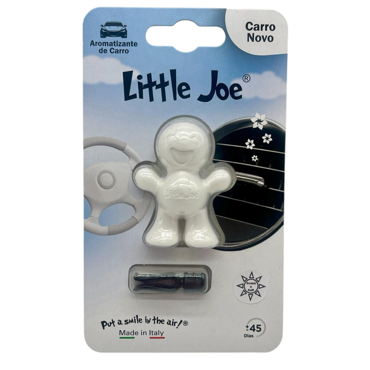 Kit Aromatizador Litte Joe Jogador + Little Joe Up Cereja + Little Joe Carro Novo