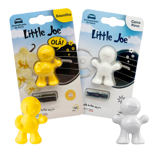 Kit Aromatizador Little Joe Baunilha + Little Joe Carro Novo