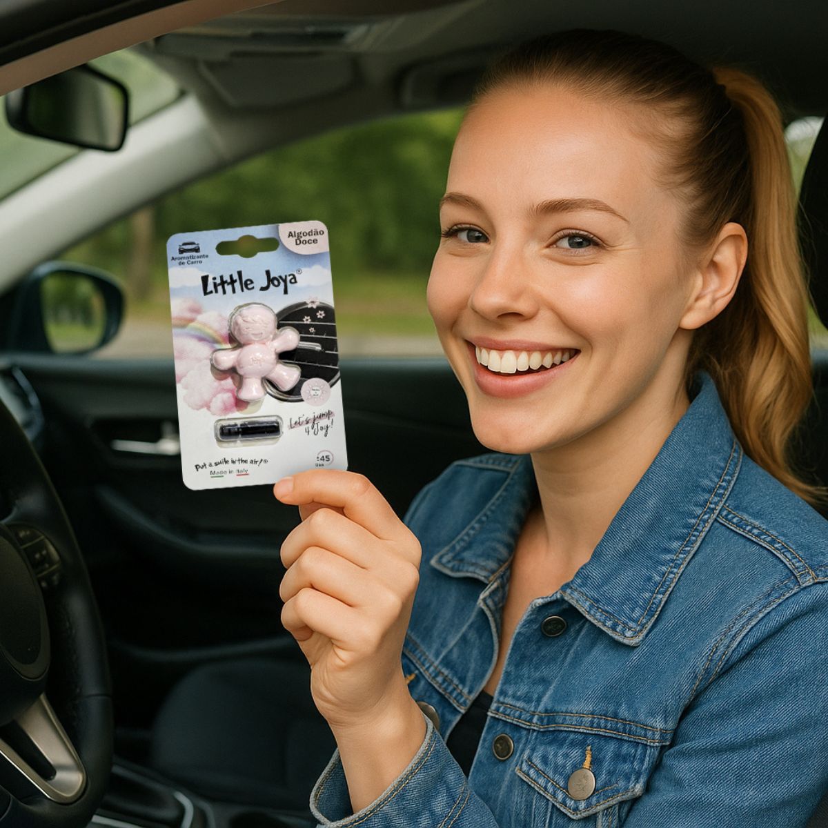 Kit Aromatizador Little Joe Up Cereja + Little Joe Piña Colada + Little Joya Algodão Doce
